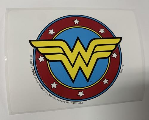 DC Wonder Woman Logo Reusable Sticker