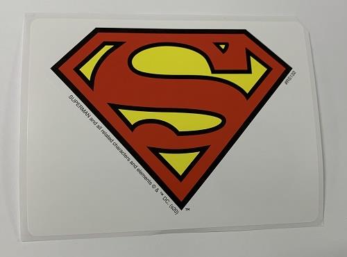 DC Superman Logo Reusable Sticker