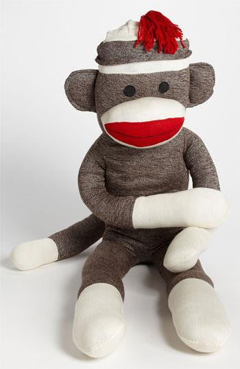 Jumbo Sock Monkey - Jouets LOL Toys