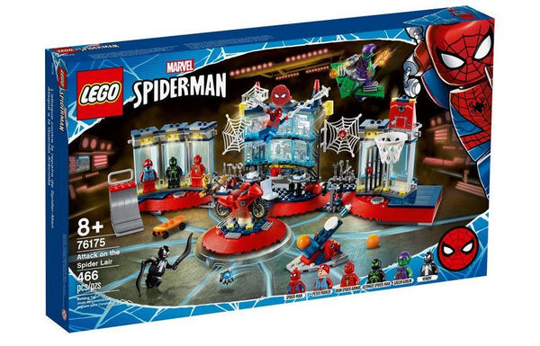 Lego Disney Marvel Spider-Man Attack on the Spider Lair - 76175