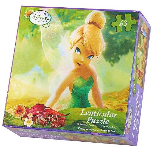 Disney Tinkerbell Lost Treasure Lenticular Puzzle