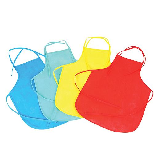 Arts and Crafts Aprons (Red)