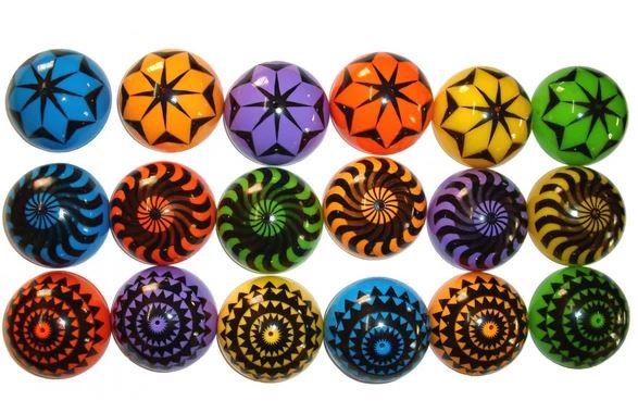 Geometric Dome Poppers (Green Star)