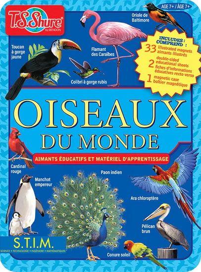 Oiseaux Du Monde Aimants Educatifs - Jouets LOL