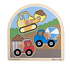 M&D Construction Jumbo Peg Puzzle - Jouets LOL Toys