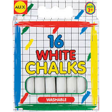 Alex White Chalks - Jouets LOL Toys
