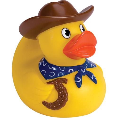 Schylling Rubber Duck Cowboy (Brown)