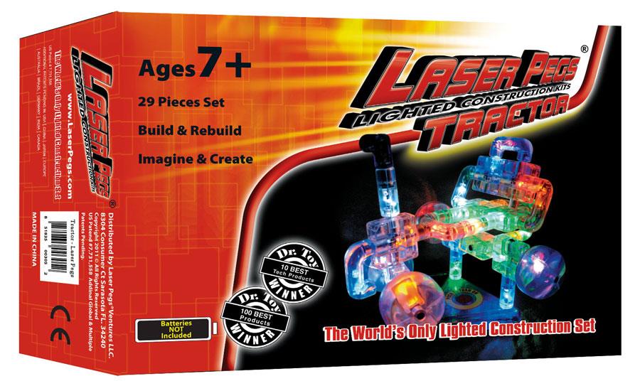 Laser Pegs Tractor Kit - Jouets LOL Toys