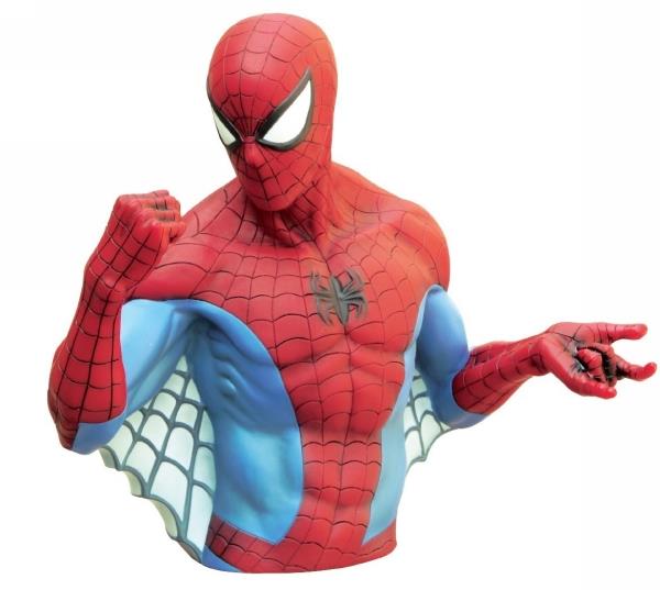 Marvel Spider-Man Bust Bank - Jouets LOL Toys