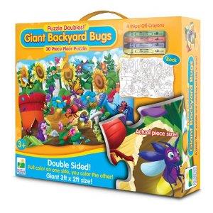 The Learning Journey Coloring Puzzle Giant Backyard Bugs
