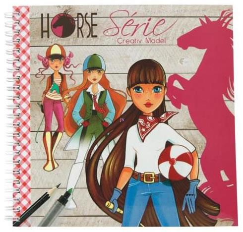 Avenue Mandarine Horse Series Coloring Book - Jouets LOL Toys