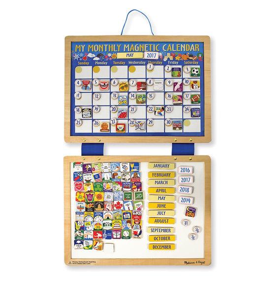 Melissa & Doug Magnetic Calendar - Jouets LOL Toys