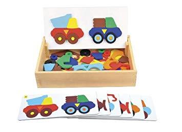 Guidecraft Sort and Match Construction Trucks - Jouets LOL Toys