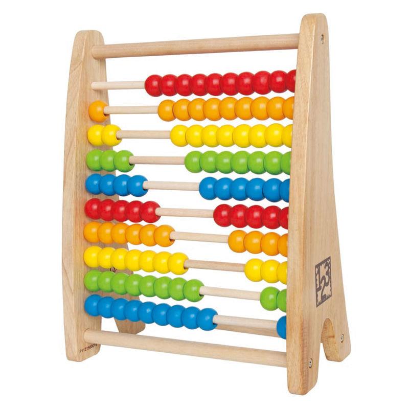 Hape Rainbow Bead Abacus - Jouets LOL Toys