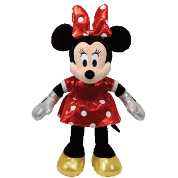 TY Minnie Mouse Red Sparkle Small - Jouets LOL Toys