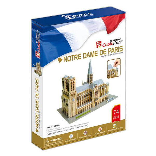 3D Puzzle Notre Dame De Paris - Jouets LOL Toys