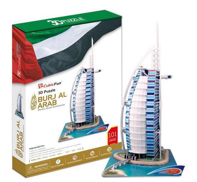 3D Puzzle Burj Al Arab - Jouets LOL Toys