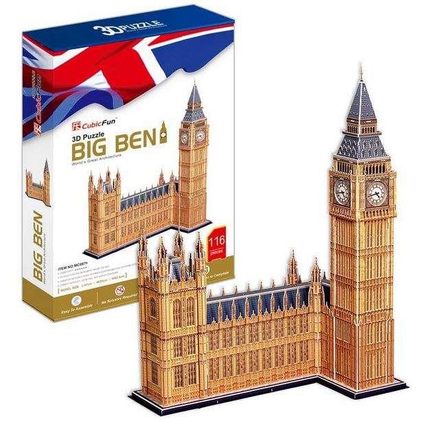 3D Puzzle Big Ben - Jouets LOL Toys