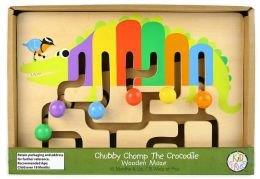 Bead Bazaar Chubby Chomp The Crocodile Wooden Maze - Jouets LOL Toys