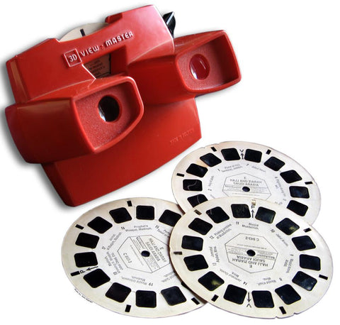  View-Master 3D 3-Reel Card Mt St Helens : Electronics