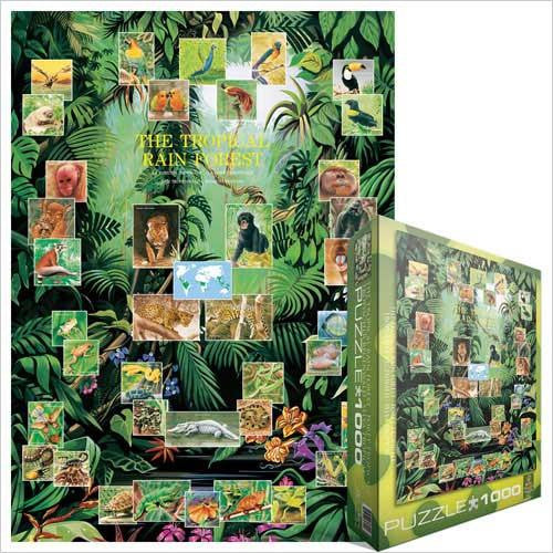 Puzzle The Tropical Rain Forest - Jouets LOL Toys