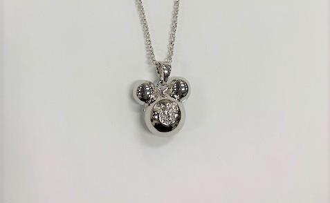 Mickey Head Necklace