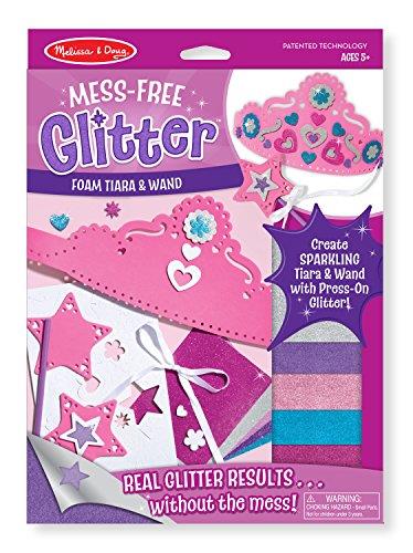 Melissa & Doug Mess-Free Glitter Foam Tiara & Wand - Jouets LOL Toys
