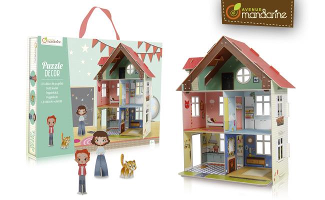 Avenue Mandarine Puzzle Decor Dollhouse - Jouets LOL Toys