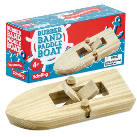 Schylling Rubber Band Paddle Boat - Jouets LOL Toys