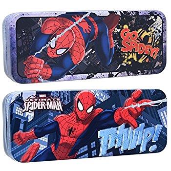 Spider-Man Tin Pencil Case (Assorted) - Jouets LOL Toys