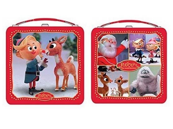 Rudolph Square Lunch Box (Assorted) - Jouets LOL Toys