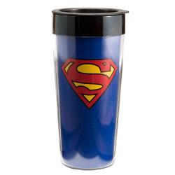 DC Superman 16oz Travel Mug - Jouets LOL Toys