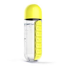 Pill Bottle Organizer Yellow - Jouets LOL Toys