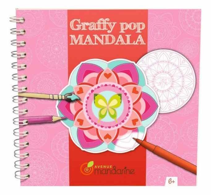 Avenue Mandarine Graffy Pop Mandala Girl - Jouets LOL Toys