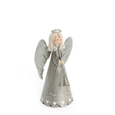 Angel Metal Silver Figurine - Jouets LOL Toys