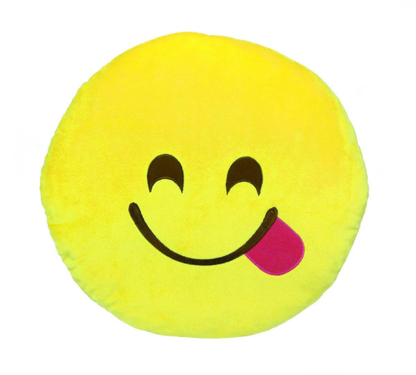 Emoji Large Pillow Savouring Food - Jouets LOL Toys