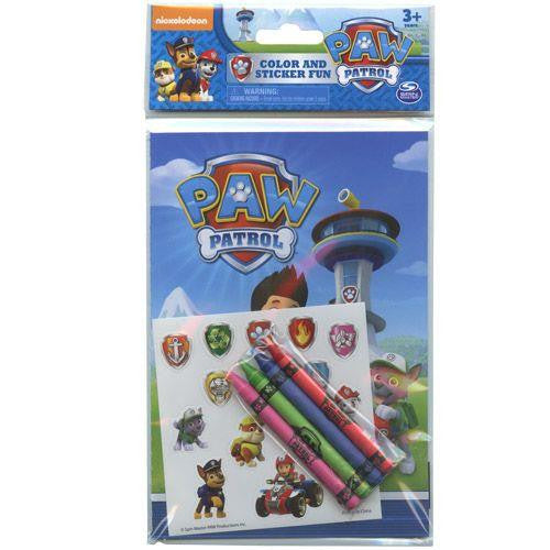 Paw patrol color and sticker fun - Jouets LOL Toys