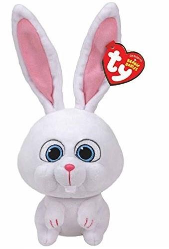 TY Secret Life of Pets Rabbit - Snowball (Small) - Jouets LOL Toys