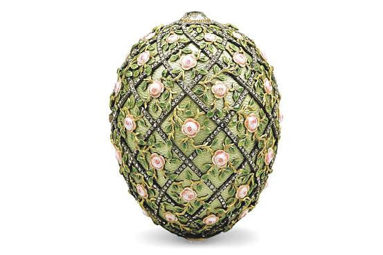 Egg Jewelry Box Rose Trellis - Jouets LOL Toys