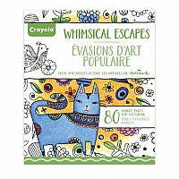 Crayola Adult Colouring Book Whimsical Escape-Jouets LOL Toys