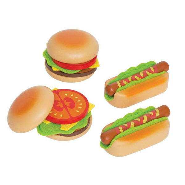 Hape Hamburgers and Hot Dogs - Jouets LOL Toys