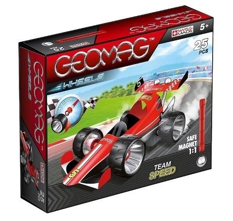 Geomag Wheels Red Team Speed - Jouets LOL Toys